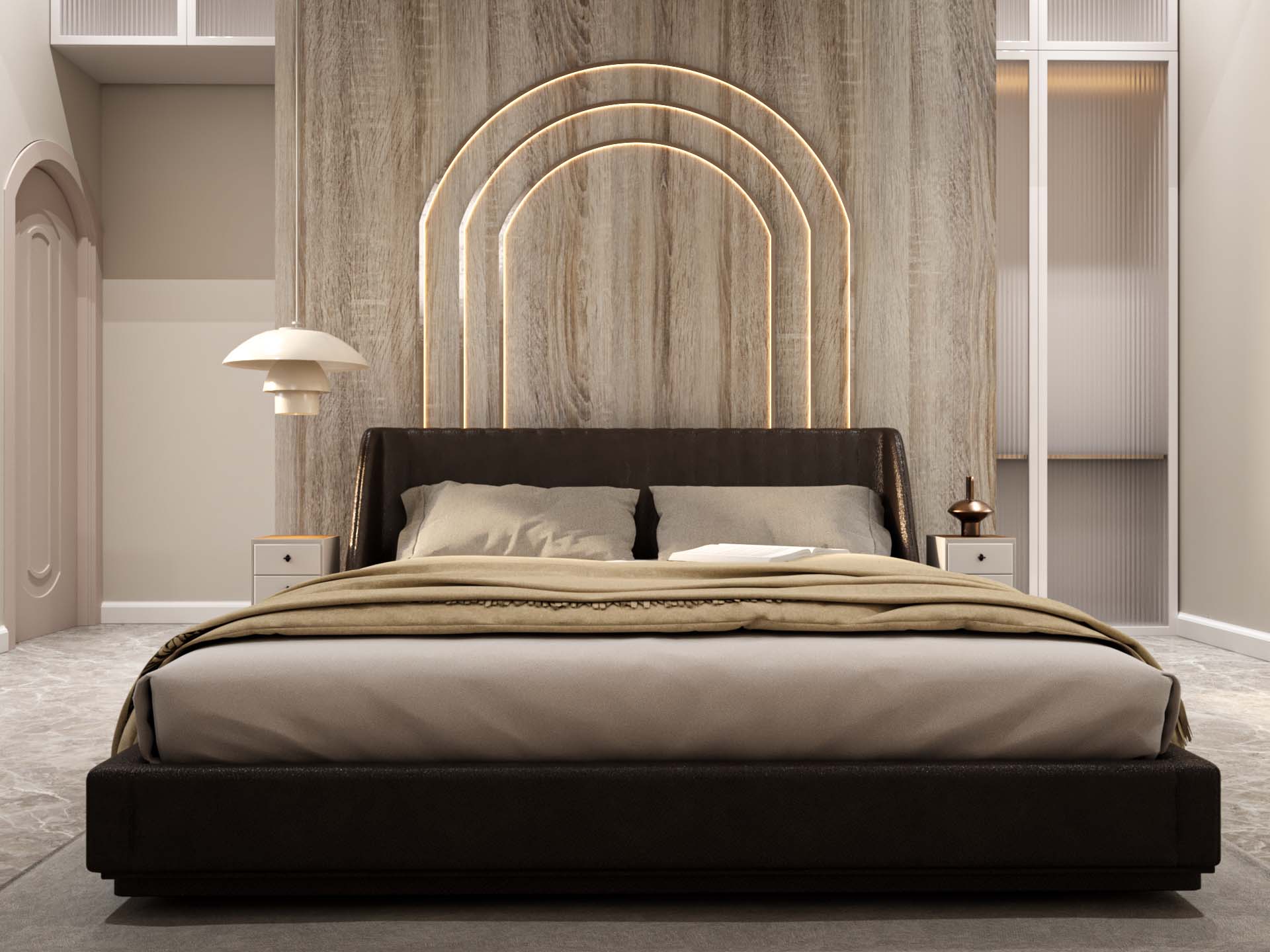 Halo Arc Suite Bedroom